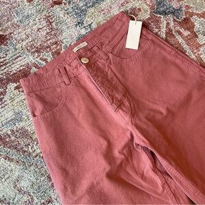 Jesse Kamm California wide pants in Dogwood 4